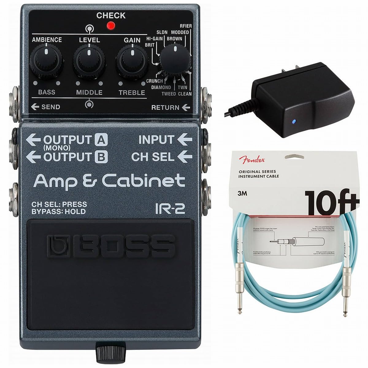 Amazon.co.jp: BOSS/IR-2 Amp & Cabinet アンプ キャビ 純正アダプター